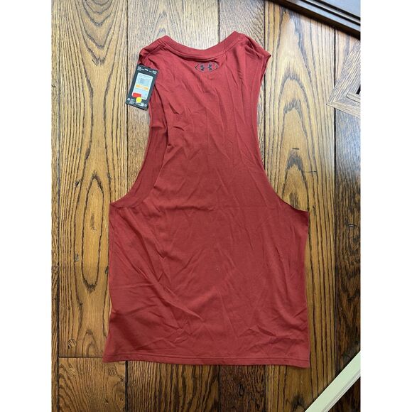 Under Armour 1329286 Men's UA Sportstyle Left Chest Cut-Off Tank Top Size Medium - Picture 2 of 5